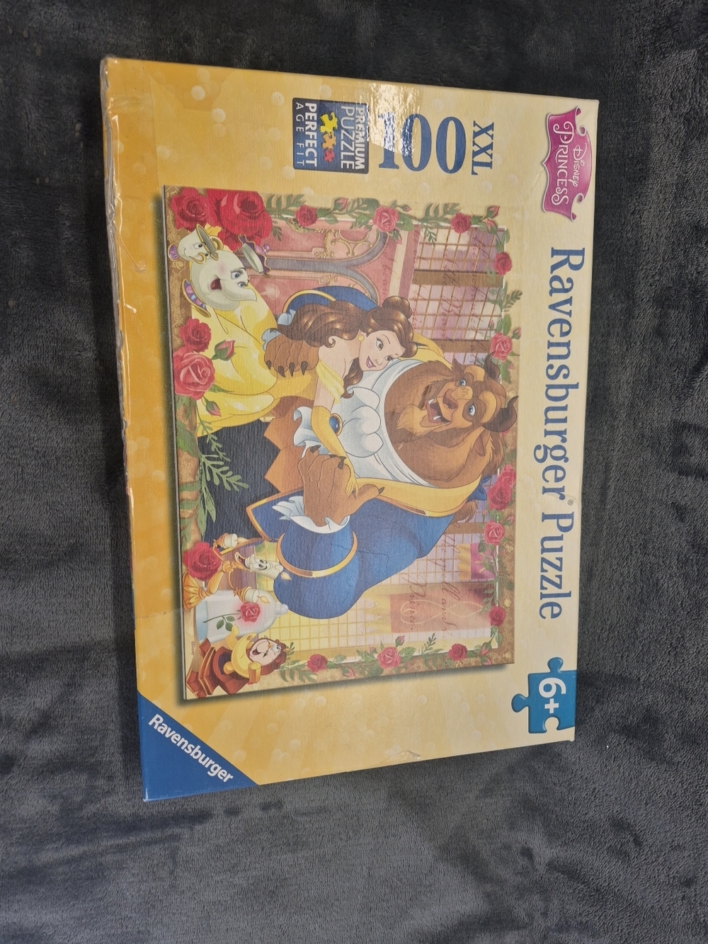 Disney Ravensburger Beauty and the Beast Puzzle - Yellow, Blue, Red - Picture 8 of 8